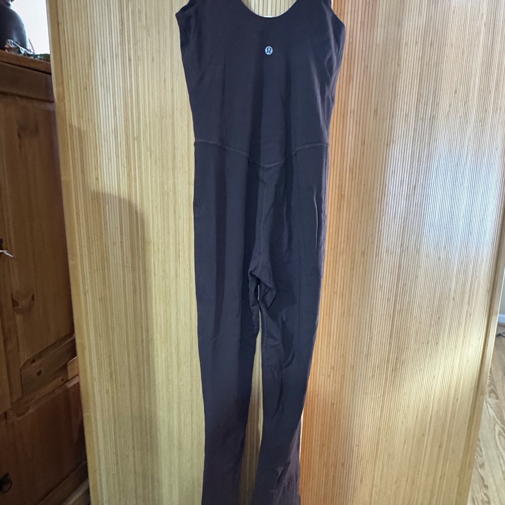 Lululemon Align Zip Front Bodysuit- Espresso - Picture 3 of 8